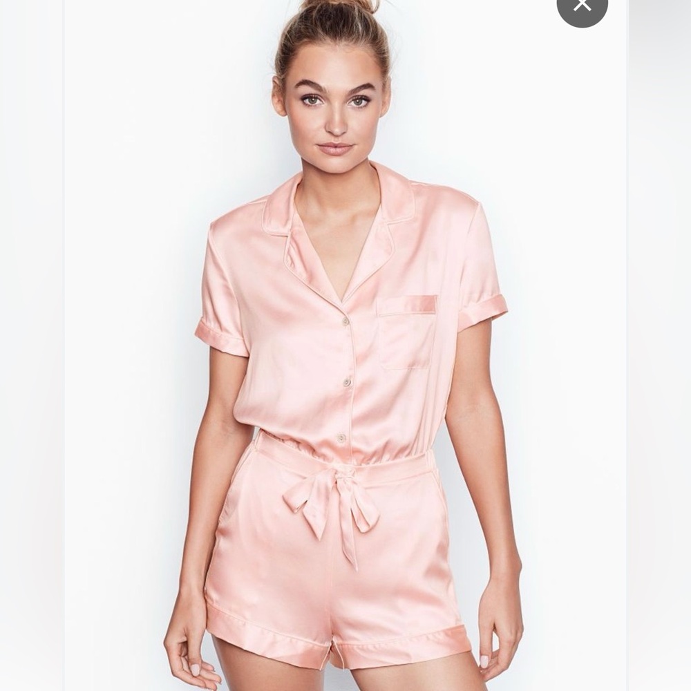 Pajamas Pink Jumpsuit Victoria's
Secret Victorias Secret Pink Sleep...
